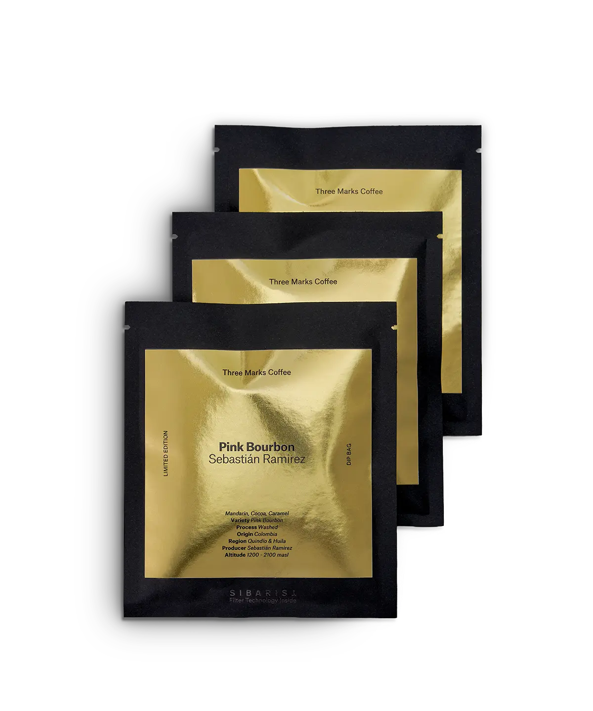 SIBARIST Immersion Dip Coffee Bags (3u.)