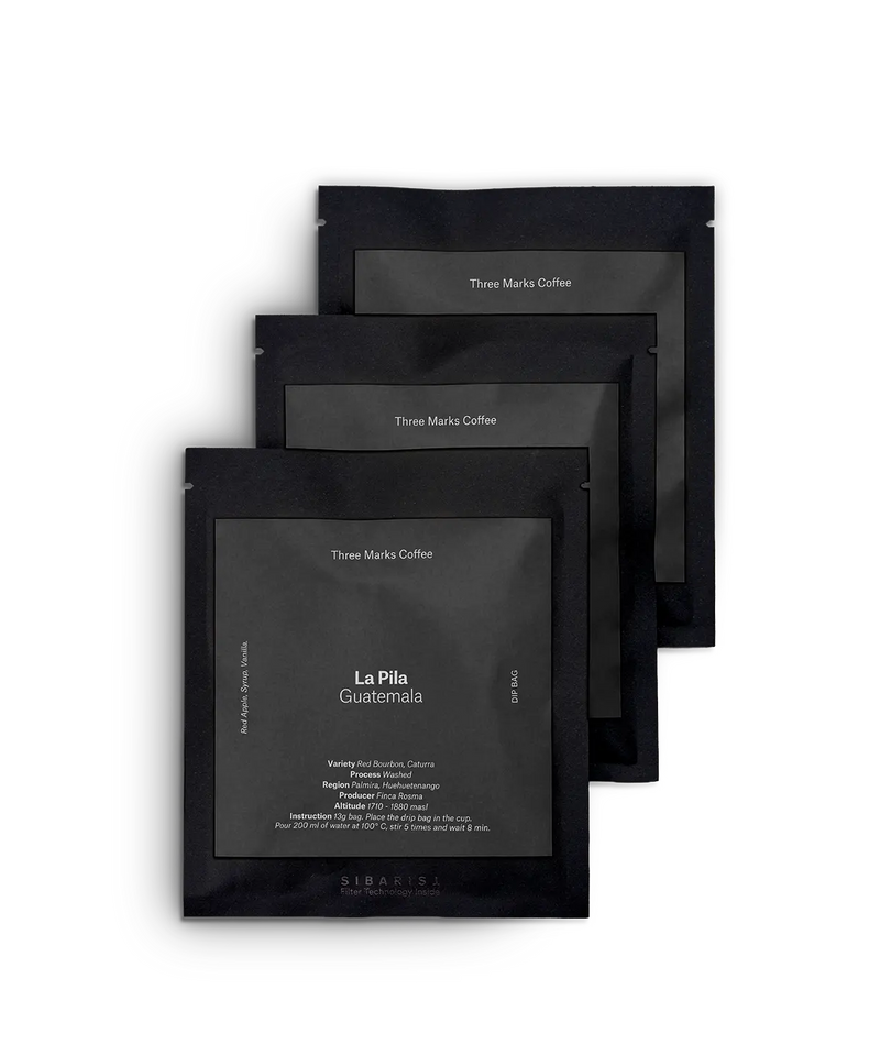 SIBARIST Immersion Dip Coffee Bags, La Pila